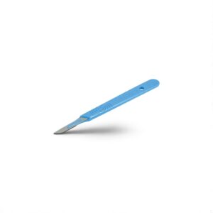 Sterile disposable scalpel