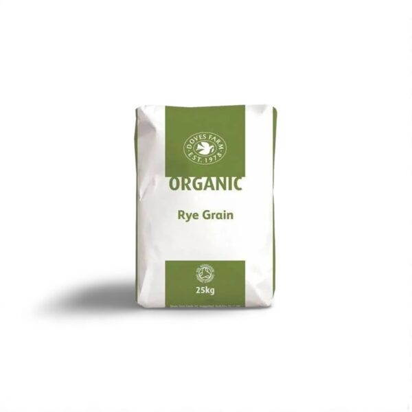 Organic Rye Grain 25KG
