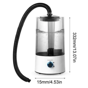 Ultrasonic mist maker with hose, ideal for adding humidity to mushroom grow kits